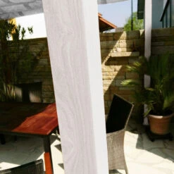 Pergola En Aluminium Blanc 350x350cm Florida – PARAGON OUTDOOR -Boutique De Jardin pergola en aluminium blanc 350x350cm florida paragon outdoor 5