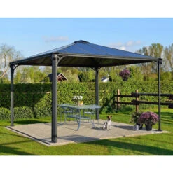 Pérgola De Aluminio Y Policarbonato 360x360cm Palermo™ 3600 - Canopia