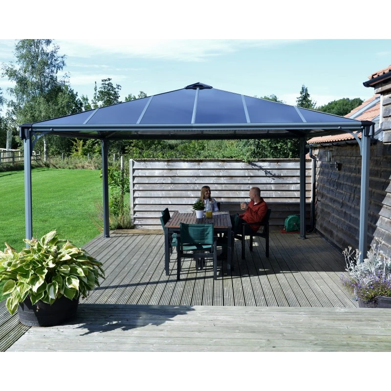 Pergola En Aluminium Et Polycarbonate 429x429cm Palermo™ 4300 - Palram - Canopia 8 Pergola En Aluminium Et Polycarbonate 429x429cm Palermo™ 4300 - Palram - Canopia – Image 6