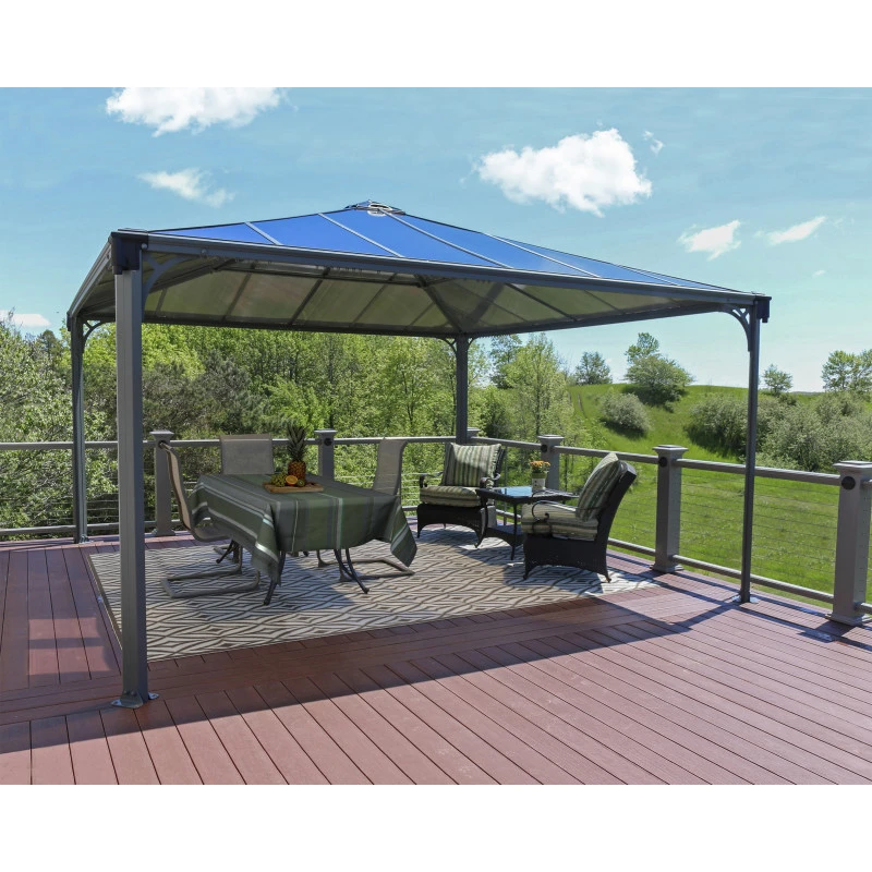 Pergola En Aluminium Et Polycarbonate 429x429cm Palermo™ 4300 - Palram - Canopia 3 Pergola En Aluminium Et Polycarbonate 429x429cm Palermo™ 4300 - Palram - Canopia