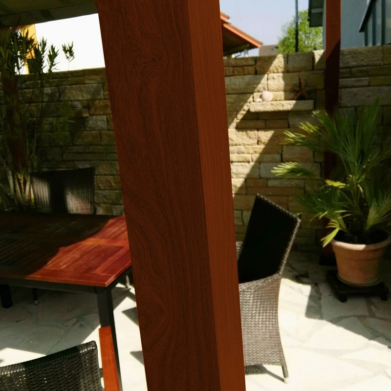 Pergola En Aluminium Marron Foncé 350x505cm Florence – PARAGON OUTDOOR 7 Pergola En Aluminium Marron Foncé 350x505cm Florence – PARAGON OUTDOOR – Image 5