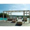 Pergola En Bois Lamellé-collé 500x300cm Granada – Maderland -Boutique De Jardin pergola en bois lamelle colle 500x300cm granada maderland