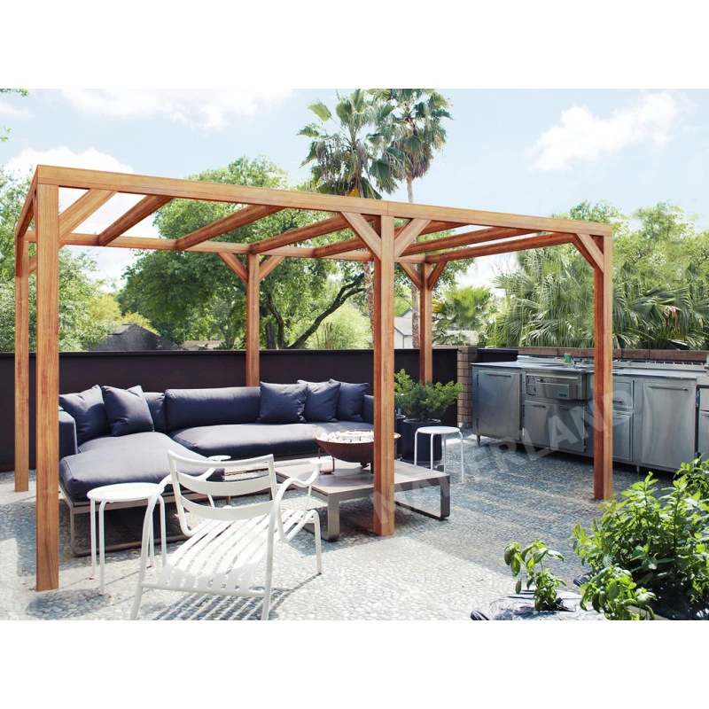 Pergola En Bois Lamellé-collé 500x400cm Fuengirola – Maderland 3 Pergola En Bois Lamellé-collé 500x400cm Fuengirola – Maderland