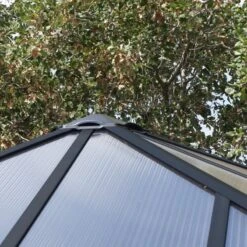 Pergola Fermée En Aluminium Et Polycarbonate Ledro 3000 - Canopia -Boutique De Jardin pergola fermee en aluminium et polycarbonate ledro 3000 canopia 5