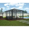 Pergola Fermée En Aluminium Et Polycarbonate Ledro 3600 - Canopia -Boutique De Jardin pergola fermee en aluminium et polycarbonate ledro 3600 canopia