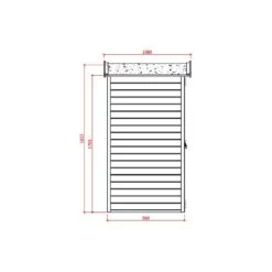 Petit Abri De Jardin Traité Autoclave Avec Plancher SOLID -Boutique De Jardin petit abri de jardin traite autoclave avec plancher solid 4