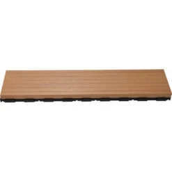 Plancher En Bois Composite - Lot De 0,6m² - Lames Clipsables - Marron - Compolife -Boutique De Jardin plancher en bois composite lot de 06m lames clipsables marron compolife 4