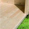 Plancher Pour Remise Et Abris Karibu - Ref 54735 -Boutique De Jardin plancher pour remise adossee en bois 328m juist 2 karibu