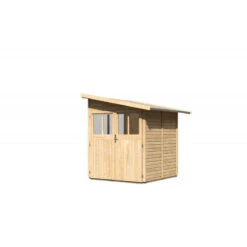 Remise Adossée Juist 2 En Bois Certifié 3,28m² - Karibu -Boutique De Jardin remise adossee juist 2 en bois certifie 328m karibu 11