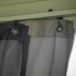 Rideaux Occultants En Polyester Champagne Pour Pergola Messina 10x12 - SOJAG -Boutique De Jardin rideaux occultants en polyester champagne pour pergola messina 10x12 sojag 1 5