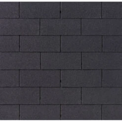 Shingles Rectangulaires Noir - Paquets De 3m²
