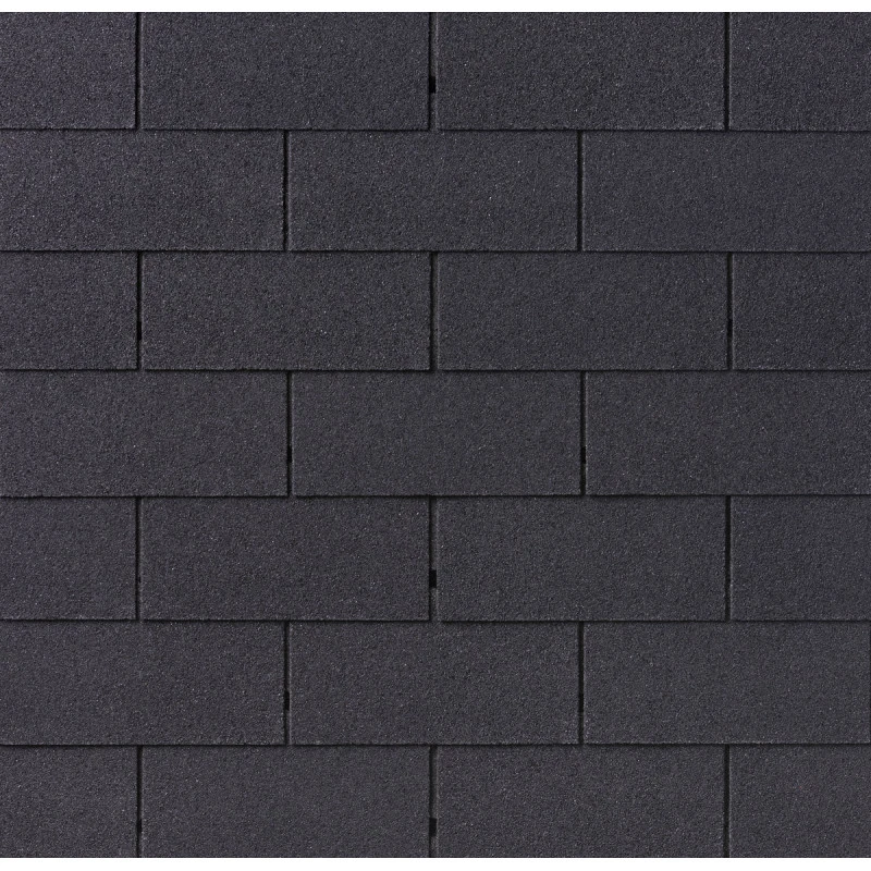 Shingles Rectangulaires Noir - Paquets De 3m² 3 Shingles Rectangulaires Noir - Paquets De 3m²