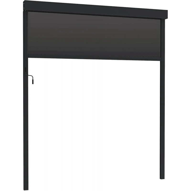 Store Avec Cadre Latéral Anthracite 370cm Pour Pergola Bioclimatique En Aluminium X-METAL 5 Store Avec Cadre Latéral Anthracite 370cm Pour Pergola Bioclimatique En Aluminium X-METAL – Image 3