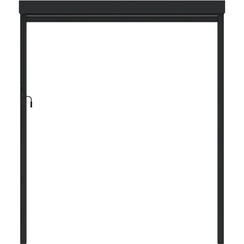 Store Avec Cadre Latéral Anthracite 370cm Pour Pergola Bioclimatique En Aluminium X-METAL 6 Store Avec Cadre Latéral Anthracite 370cm Pour Pergola Bioclimatique En Aluminium X-METAL – Image 4