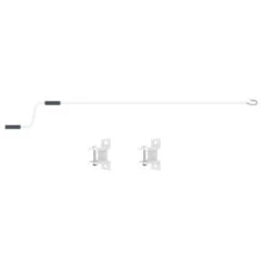 Store Banne Manuel 350x250cm EASY Toile Polyester Beige - X-METAL -Boutique De Jardin store banne manuel 350x250cm easy toile polyester beige x metal 4