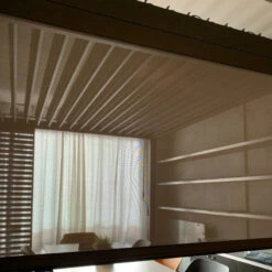 Store Latéral Anthracite 400cm Pour Pergola Bioclimatique En Alu Ombrea -Boutique De Jardin store lateral anthracite 400cm pour pergola bioclimatique en alu ombrea 4