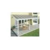 Toit De Terrasse 300x500cm En Alu Blanc Et Polycarbonate 8mm PATIO -Boutique De Jardin toit de terrasse 300x500cm en alu blanc et polycarbonate 8mm patio