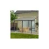 Toit De Terrasse 300x500cm En Alu Gris Anthracite Et Polycarbonate 8mm PATIO -Boutique De Jardin toit de terrasse 300x500cm en alu gris anthracite et polycarbonate 8mm patio