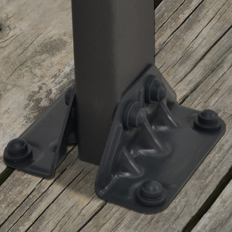 Toit De Terrasse 300x1156cm En Aluminium Gris Et Polycarbonate 8mm FERIA - Canopia By Palram 5 Toit De Terrasse 300x1156cm En Aluminium Gris Et Polycarbonate 8mm FERIA - Canopia By Palram – Image 3