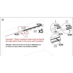 Toit De Terrasse Ajustable En Aluminium Laqué Blanc 3,05x5,57m X-METAL -Boutique De Jardin toit de terrasse ajustable en aluminium laque blanc 305x557m x metal 5