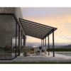 Toit De Terrasse En Aluminium Gris 3x9,15m + PC 16mm Olympia - Palram - Canopia
