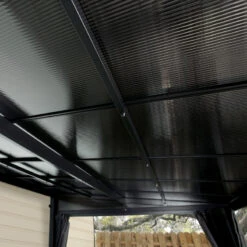 Tonnelle Adossée St. Barth 484x363cm En Aluminium Et Polycarbonate 8mm - SOJAG 11 Tonnelle Adossée St. Barth 484x363cm En Aluminium Et Polycarbonate 8mm - SOJAG -Boutique De Jardin tonnelle adossee st barth 484x363cm en aluminium et polycarbonate 8mm sojag 3