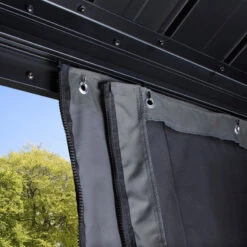 Tonnelle De Jardin Messina 298x363cm En Aluminium Thermolaqué Anthracite – SOJAG -Boutique De Jardin tonnelle de jardin messina 298x363cm en aluminium thermolaque sojag 3