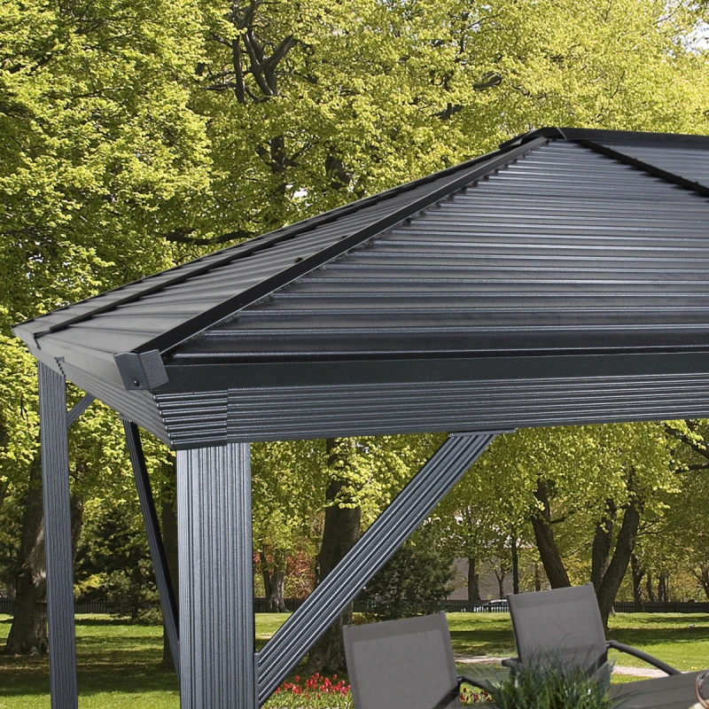 Tonnelle De Jardin Ventura 296x423cm En Aluminium Thermolaqué – SOJAG 4 Tonnelle De Jardin Ventura 296x423cm En Aluminium Thermolaqué – SOJAG – Image 2