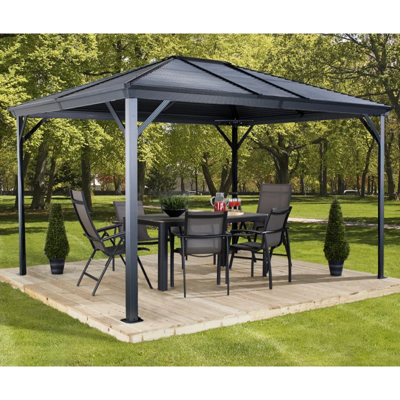 Tonnelle De Jardin Ventura 296x423cm En Aluminium Thermolaqué – SOJAG 6 Tonnelle De Jardin Ventura 296x423cm En Aluminium Thermolaqué – SOJAG – Image 4