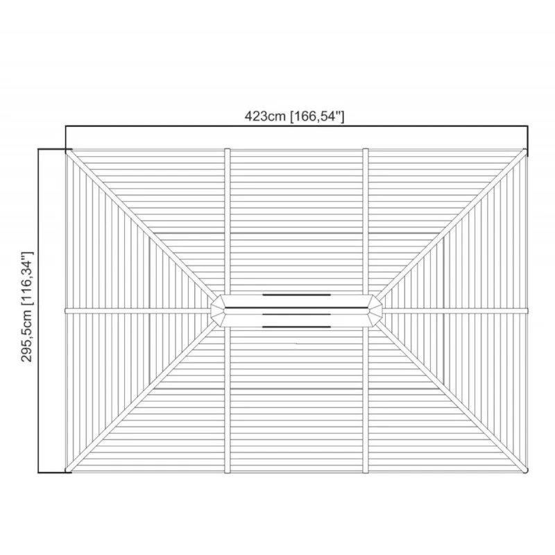 Tonnelle De Jardin Ventura 296x423cm En Aluminium Thermolaqué – SOJAG 7 Tonnelle De Jardin Ventura 296x423cm En Aluminium Thermolaqué – SOJAG – Image 5