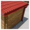 Tuiles Métalliques Rouges - Pack Prêt à La Pose Pour Abri Gardy Shelter 12m² -Boutique De Jardin tuiles metalliques rouges pack pret a la pose pour abri gardy shelter 12m