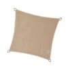 Voile D'ombrage Carrée Coolfit 360x360cm Couleur Crème – NESLING