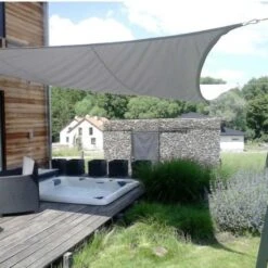 Voile D'ombrage Rectangle Coolfit 500x300cm Anthracite – NESLING 7 Voile D'ombrage Rectangle Coolfit 500x300cm Anthracite – NESLING -Boutique De Jardin voile d ombrage rectangle coolfit 500x300cm anthracite nesling 2