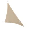 Voile D'ombrage Triangle 90° Coolfit 500x500x710cm Crème - NESLING -Boutique De Jardin voile d ombrage triangle 90 coolfit 500x500x710cm creme nesling