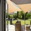 Voile D'ombrage Triangle 90° Coolfit 500x500x710cm Sable - NESLING -Boutique De Jardin voile d ombrage triangle 90 coolfit 500x500x710cm sable nesling