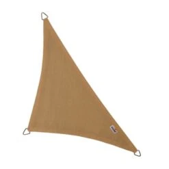 Voile D'ombrage Triangle 90° Coolfit 500x500x710cm Sable - NESLING -Boutique De Jardin voile d ombrage triangle 90 coolfit 500x500x710cm sable nesling 2