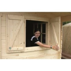 Volets En Bois Massif Pour Abris De Jardin SOLID